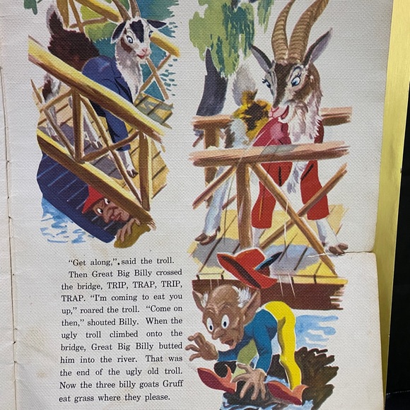 THE THREE BEARS AND OTHER STORIES VINTAGE 1951 BEAUTIFULLY ILLUSTRATED BOOK RARE - Picture 7 of 14